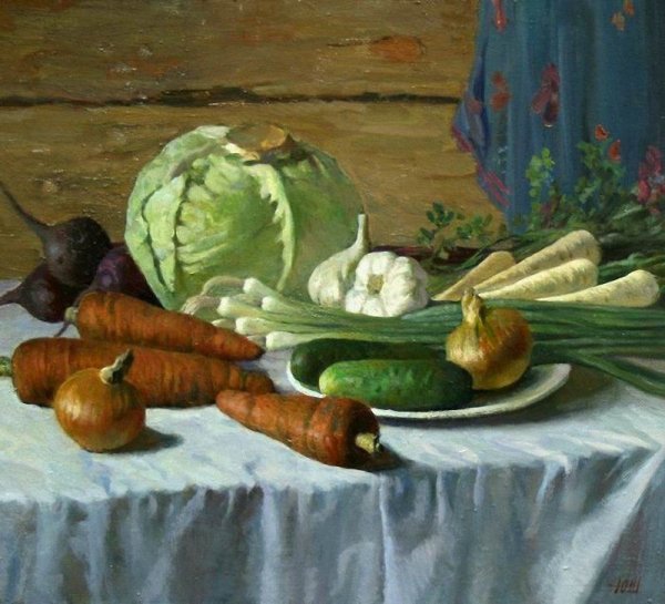 Юрий Кушевский натюрморт