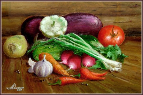 Юрий Анискин натюрморт