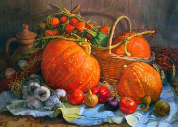 Шумакова Елена «ягоды и яблоки»