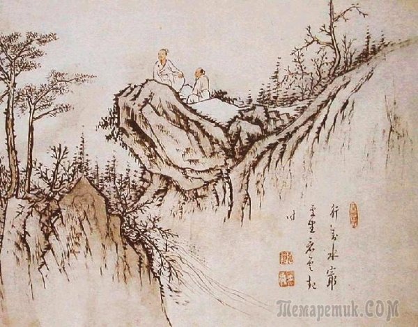 Корейская живопись Чосон портрет