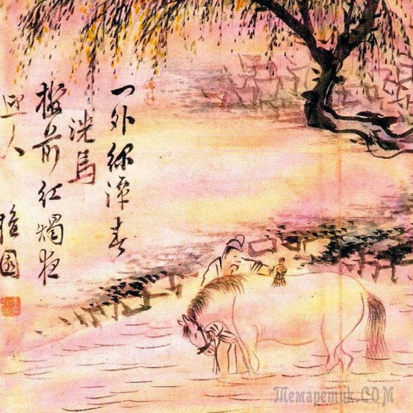 Корейский художник син Юн бок