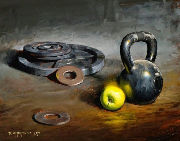 Необычные живописные натюрморты