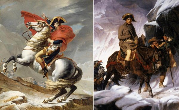 Поль Деларош переход Наполеона через Альпы