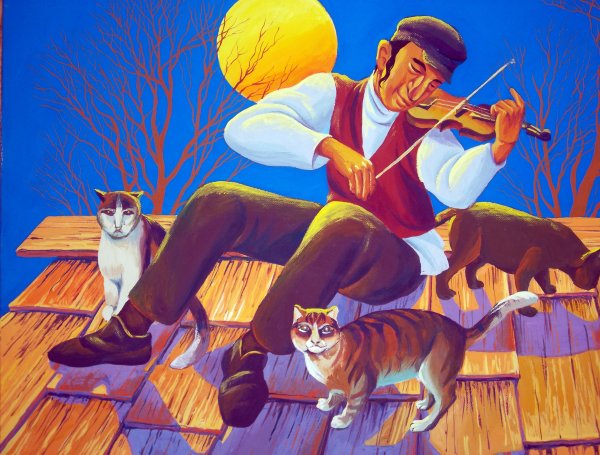 Израильский художник Эдуард Гуревич