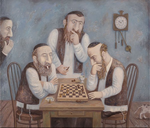 Еврейское местечко в живописи