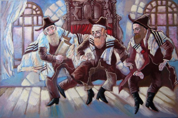 Еврейское местечко в живописи