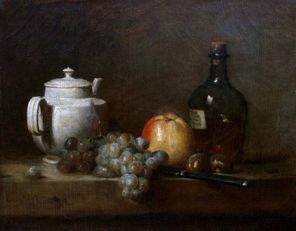 Шарден художник натюрморт