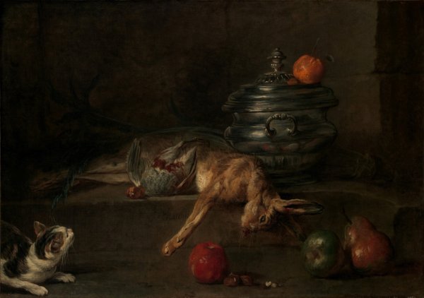 Жан Батист Симеон Шарден атрибуты искусства