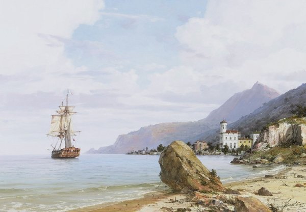 Художник Черненко морской пейзаж