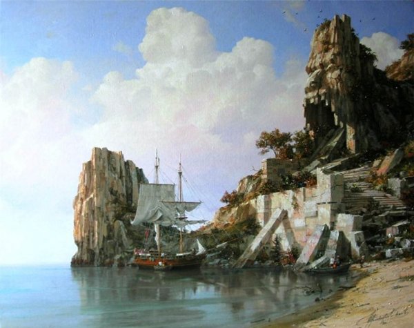 Утес Кастерли замок