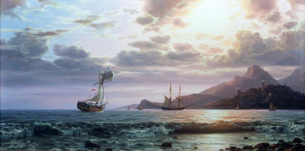 Морские пейзажи художника Валерий Черненко