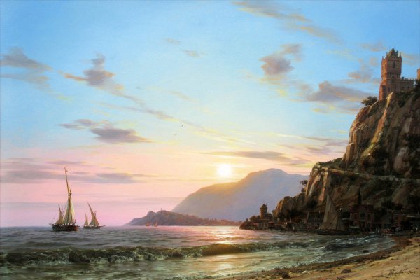 Художник маринист Валерий Черненко