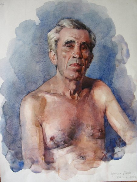 Олег Ващаев натурщик