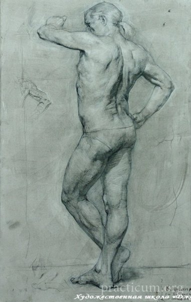 Живопись человек Академия Штиглица