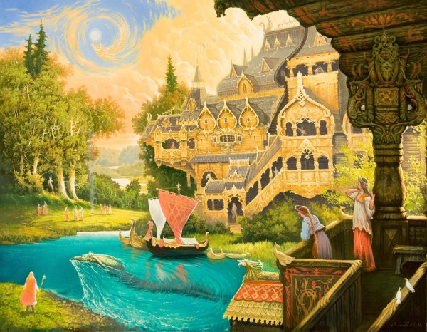 Угланов Александр художник-славянист