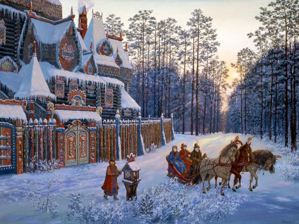 Угланов Александр художник-славянист