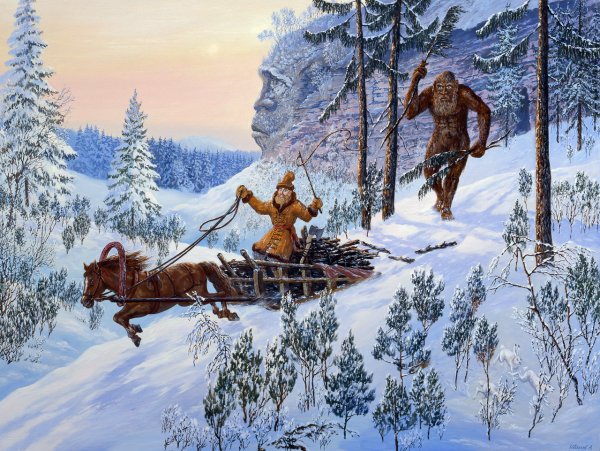 Всеволод Иванов художник Ведическая Русь