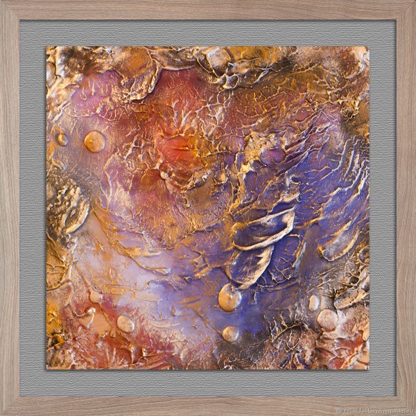 Рисунок текстурной пастой