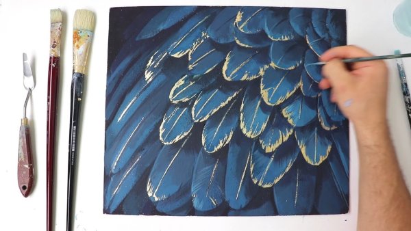 Пастозная техника живописи