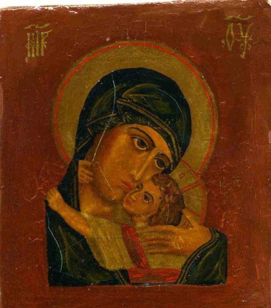 Глазунов икона Богородицы
