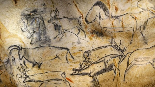 Сцены охоты пещера Альтамира