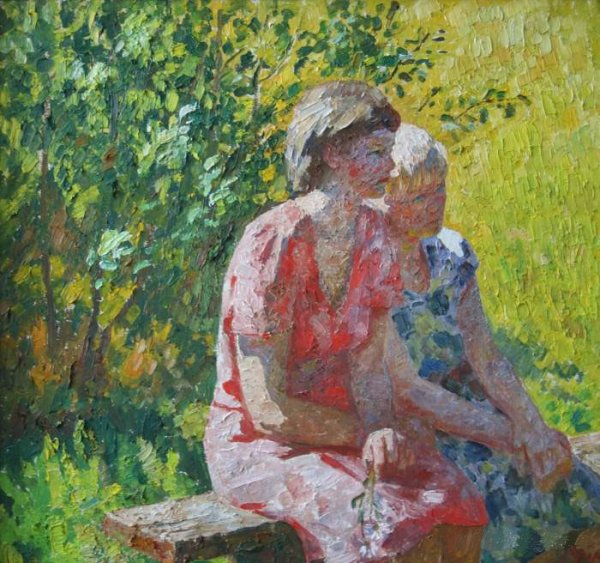 Школа двух сестер. Живопись а.Краморовой и а.Ворониной