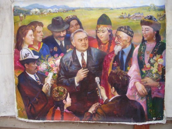 Картина Нурсултан Назарбаев