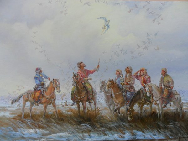 Есенгали Садырбаев художник