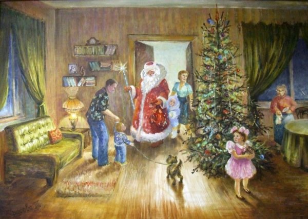 Куклы новогодние на елку