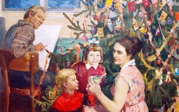 Художница Sandra Kuck Рождество