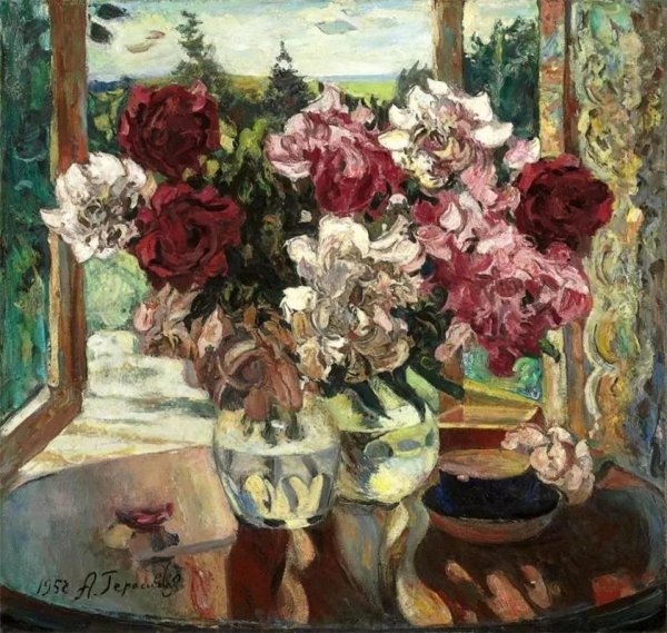 Герасимов Александр Михайлович пионы