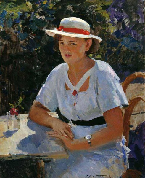 Александр Герасимов художник картины веранда