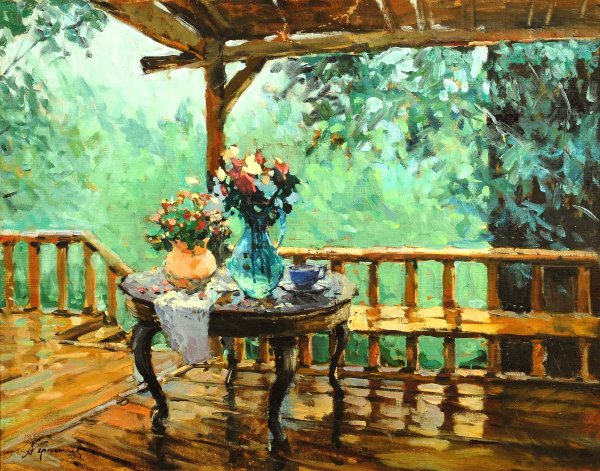 Пейзажист Андрей Герасимов