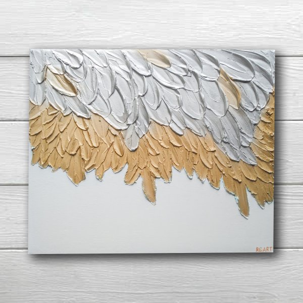 Абстракция текстурной пастой