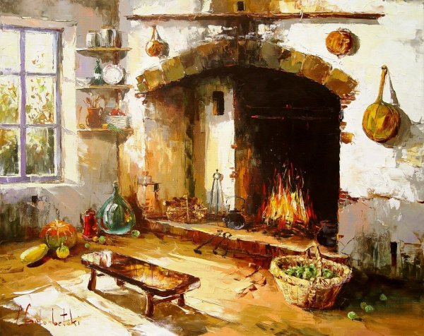 Глеб Голубецкий художник деревня