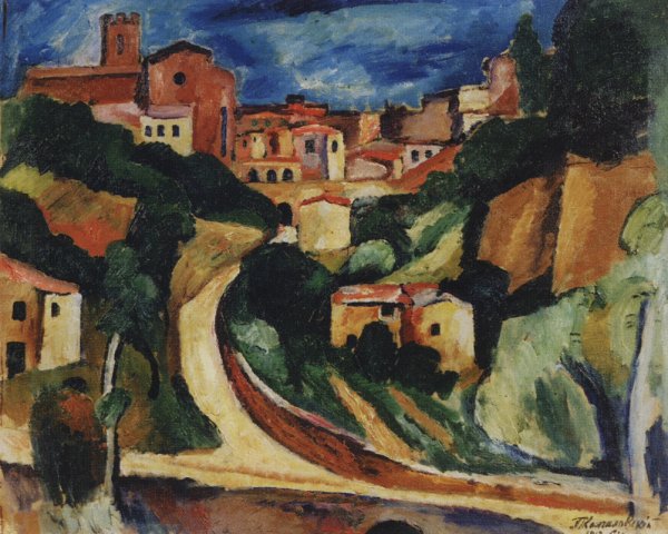 Городской пейзаж Кончаловский Петр Петрович