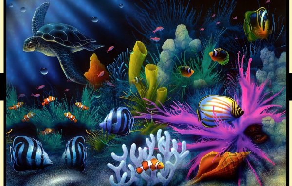 Русалочка иллюстрации Чарльза Санторе