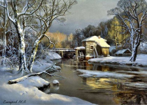 Художник Сатаров Михаил Алексеевич