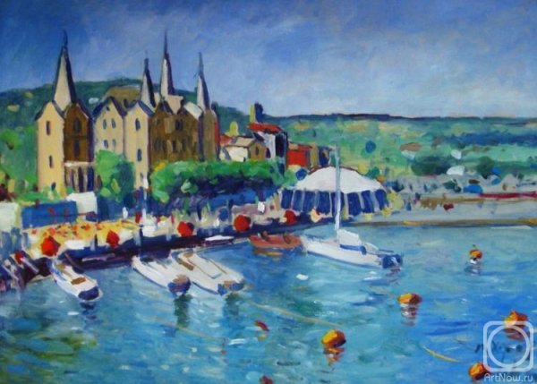 Швейцария в живописи маслом