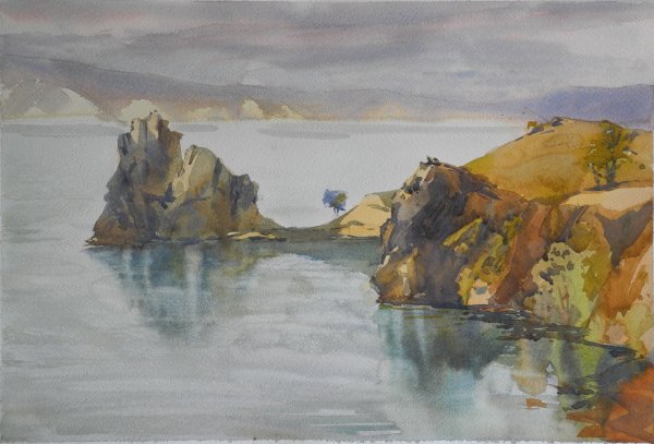 Шаманка Ольхон живопись