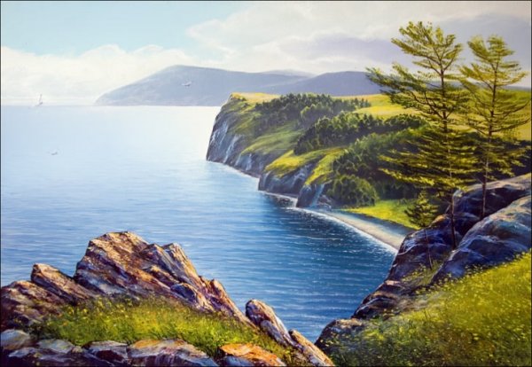 Живопись Ольхон Байкал