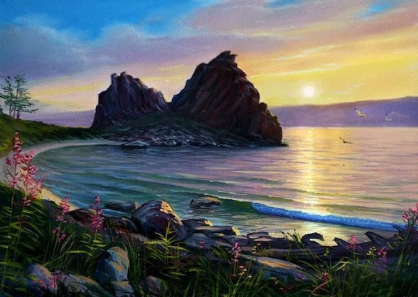 Сергей Белов Байкал живопись