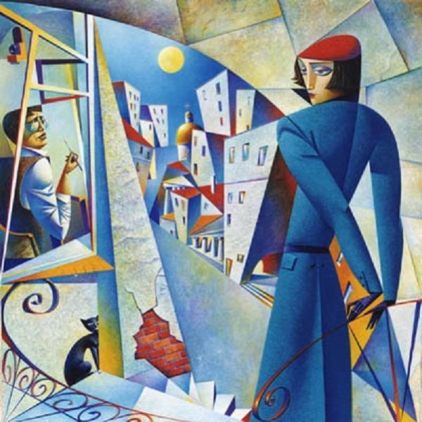 Художник-кубист Георгий Курасов.