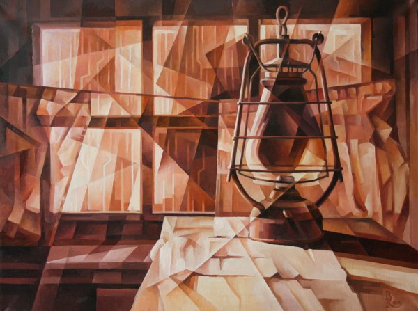 Художник-кубист Георгий Курасов.