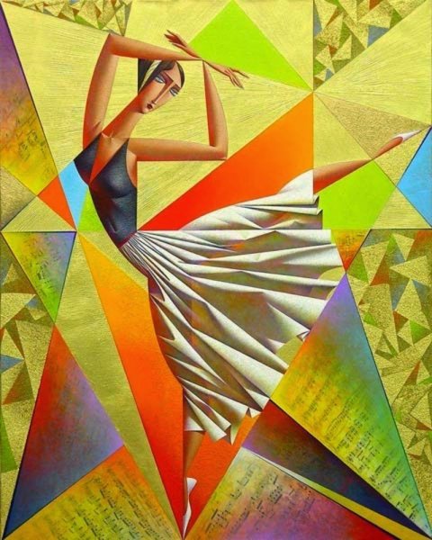 Художник-кубист Георгий Курасов.