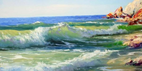 Сахаров Игорь живопись море