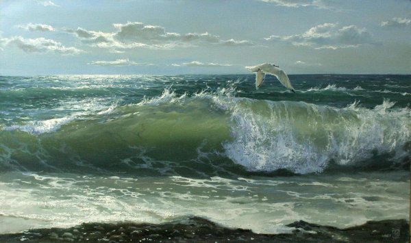 Морской пейзаж Кикель Владимир