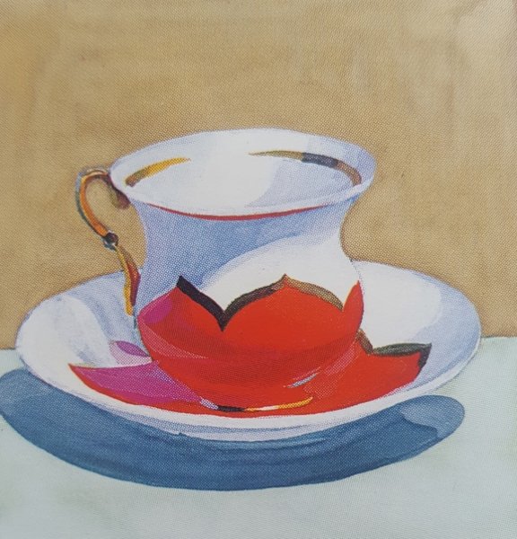 Девочка с персиками композиционная схема