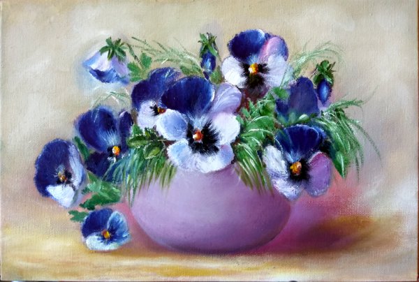 Элизабет Флойд. Анютины глазки