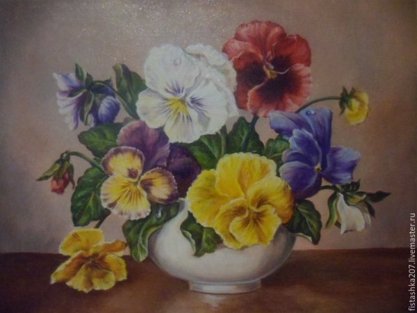 Елена Вавилина Анютины глазки